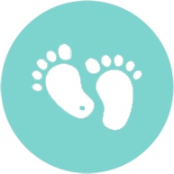 CLINICA ALERGOLOGICA - posts - icone teste do pezinho