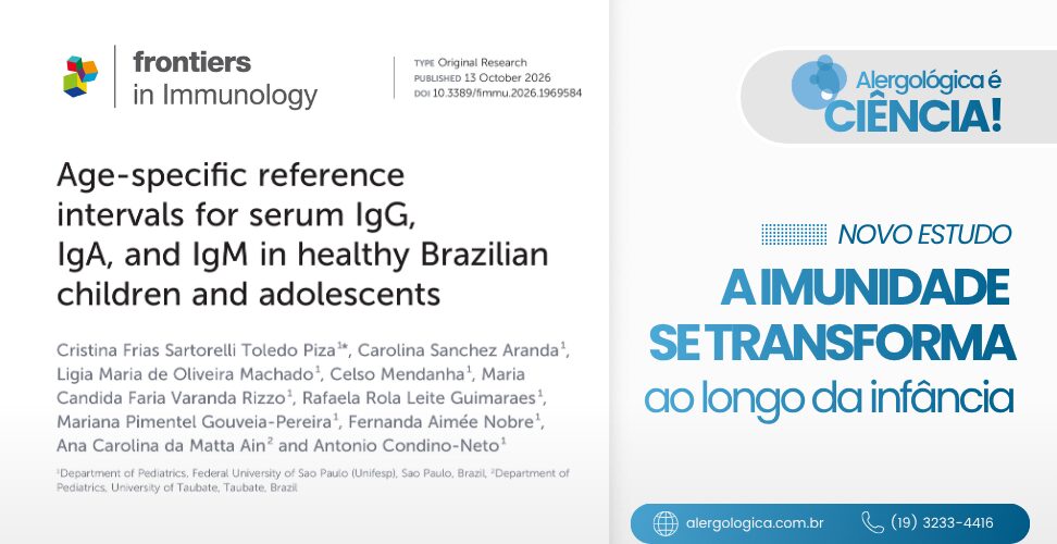 Alergologica - novo paper imunidade em criancas - outubro 2026 (capa)
